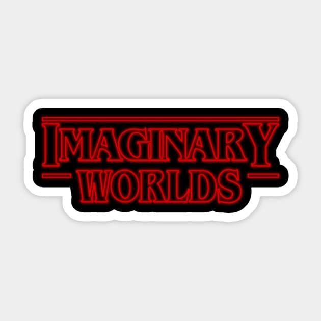 Imaginary Worlds - Stranger Logo Sticker by Imaginary Worlds